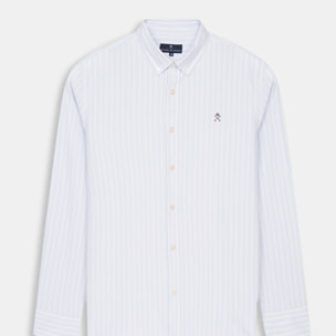 CAMISA SHORELINE STRIPED OXFORD