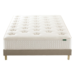 Ensemble matelas Le Latex Responsable + sommier