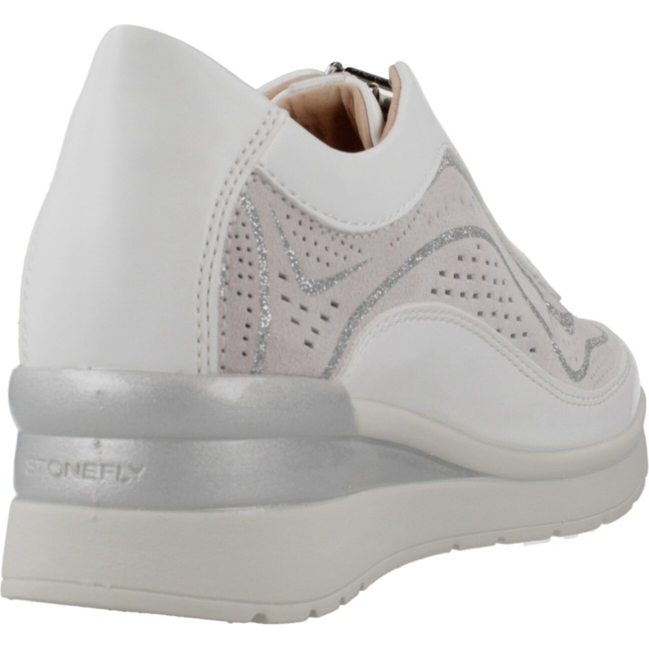 Sneakers de  Mujer de la marca STONEFLY  modelo CREAM 38 S. LAMINATED/VELOU White