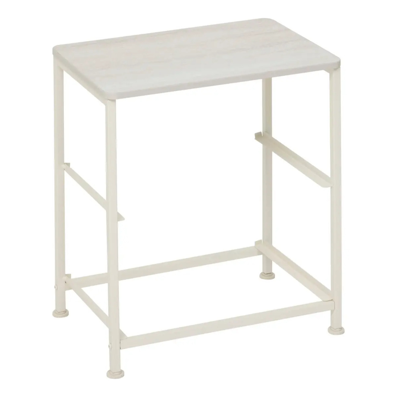 Chevet Tissa 2 tiroirs beige