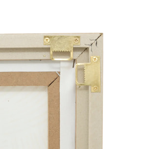 Toile 3D Marilou blanc 116x75cm