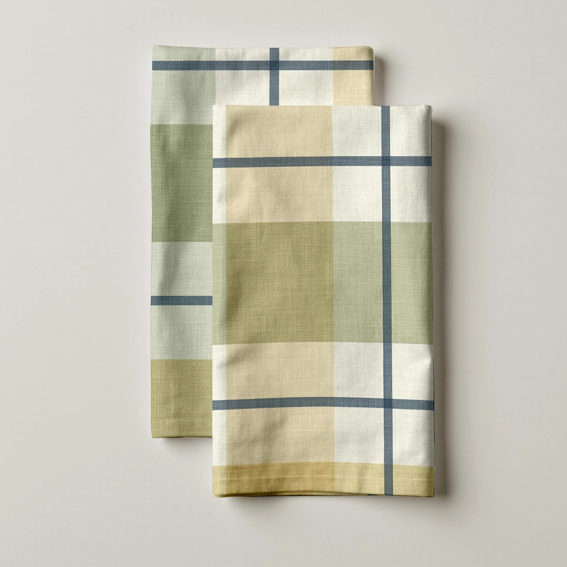 Lot de 2 torchons de cuisine 100% coton Teli