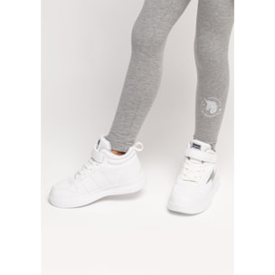 Leggings de Niña de Algodón en Gris