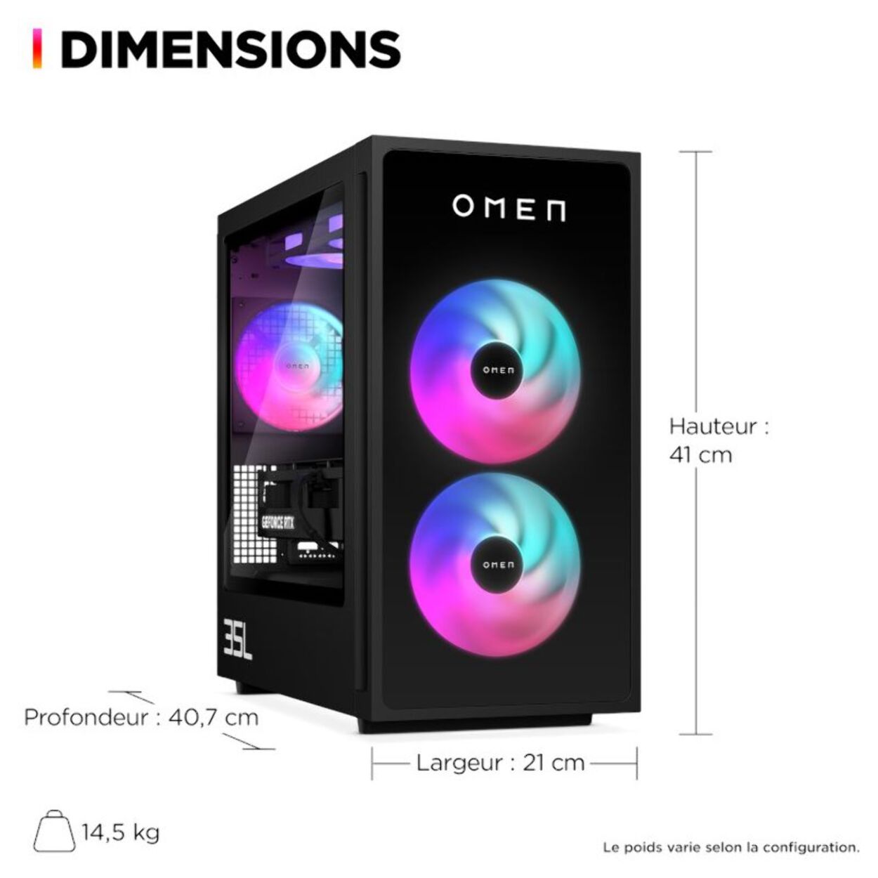 PC Gamer HP OMEN 35L GT16-0510nf