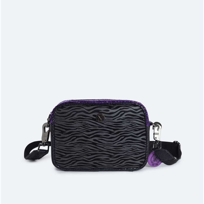 BLOCK CROSSBODY ZEBRA