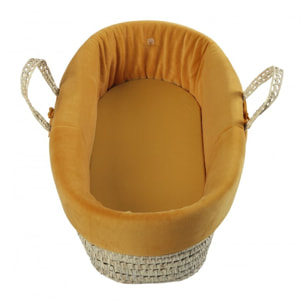 Couffin en coton bio velours 0-6 mois Ambre