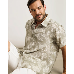 Camisa Manga Corta Caqui - Westworld