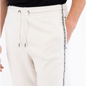 BIKKEMBERGS pantalone uomo white sand