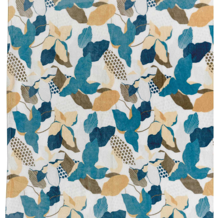 Plaid Imprime 100% Polyester 240gsm Lobelia Imprime