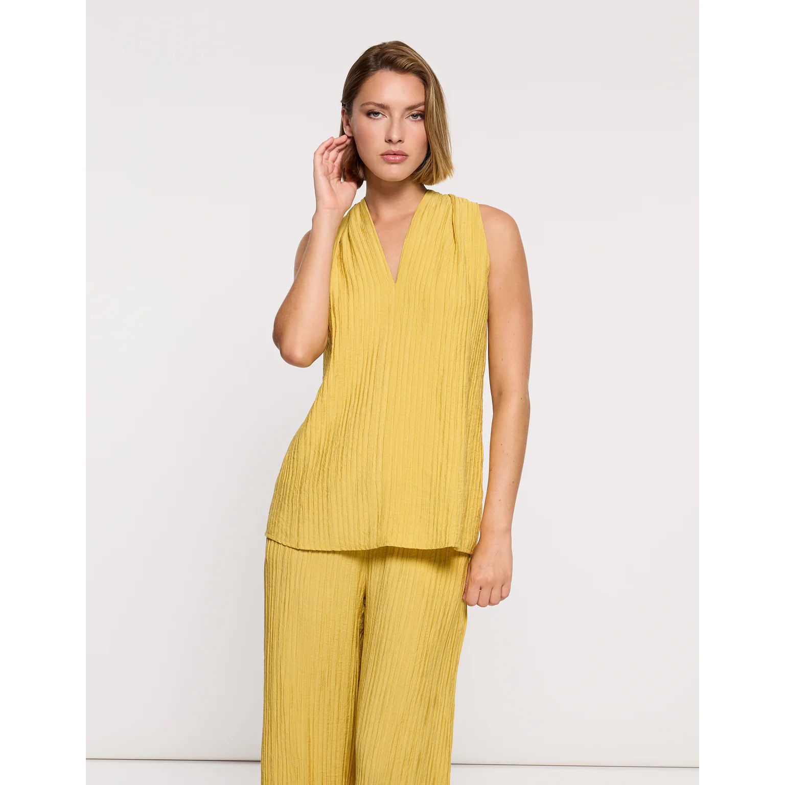 Blusa Tirantes Mostaza - Samira