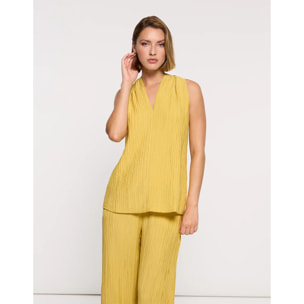 Blusa Tirantes Mostaza - Samira