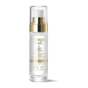 El sérum extraordinario - Concentrado facial - efecto relleno antiarrugas - Hya-Lilium Complex¿ con Ácido Hialurónico de 4 pesos moleculares e hiperfermentado de Lirio Blanco de la finca Tenuta Bottega Verde (30 ml) - todo tipo de pieles
