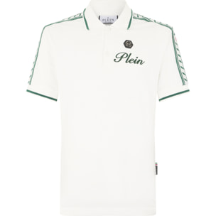 PHILIPP PLEIN Piquet Polo T-Shirt Plein Tennis
