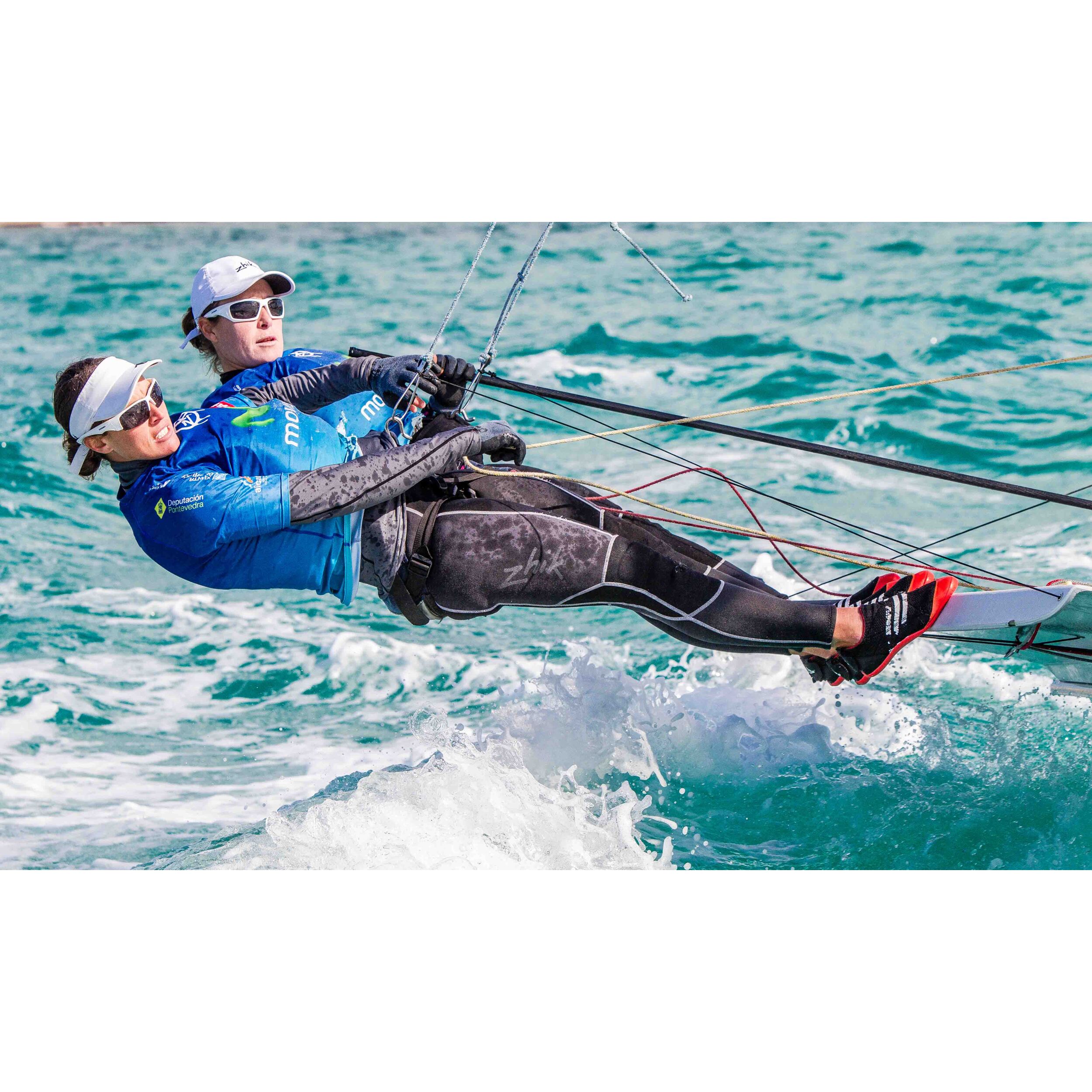 Gafas de deportes acuáticos OCEAN ARUBA - Blanco brillante / Ahumada