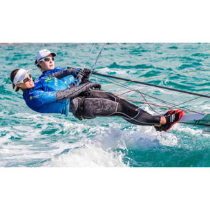 Gafas de deportes acuáticos OCEAN ARUBA - Blanco brillante / Ahumada