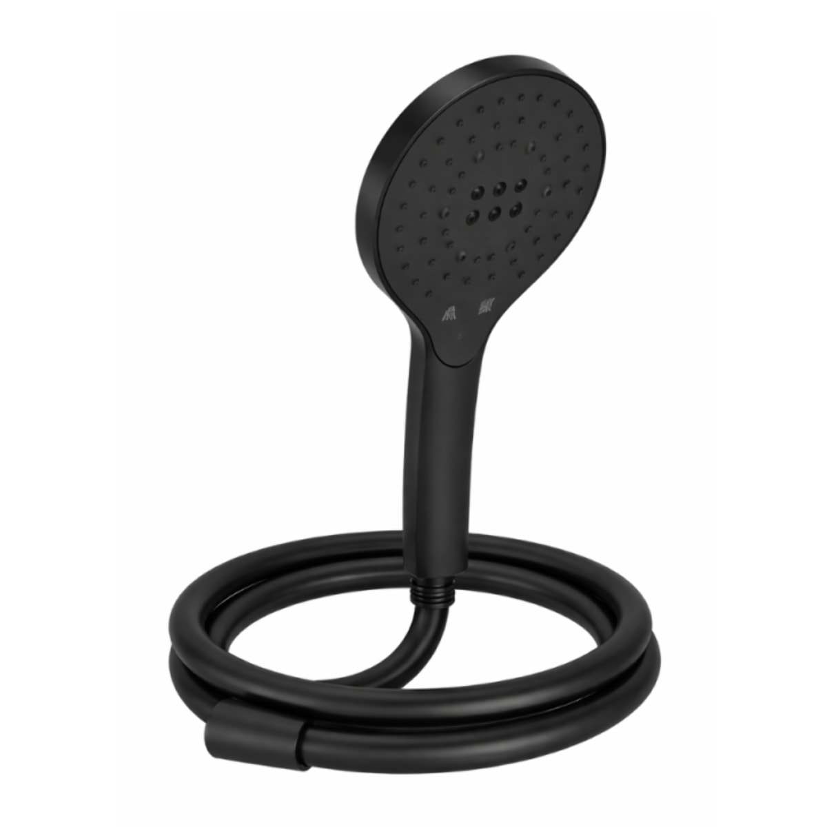 Pommeau de douche 3 jets Metro signature chromé + flexible