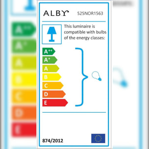 Lámpara de techo - Negro, 104x14 x111