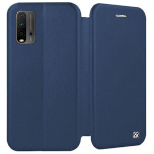 Etui IBROZ Xiaomi Redmi 9T Etui cuir bleu