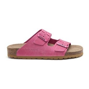 SANDALIA BABUNKERS ROSA