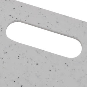 Planche à découper Essentiels L21,5/24cm blanc 2 pièces