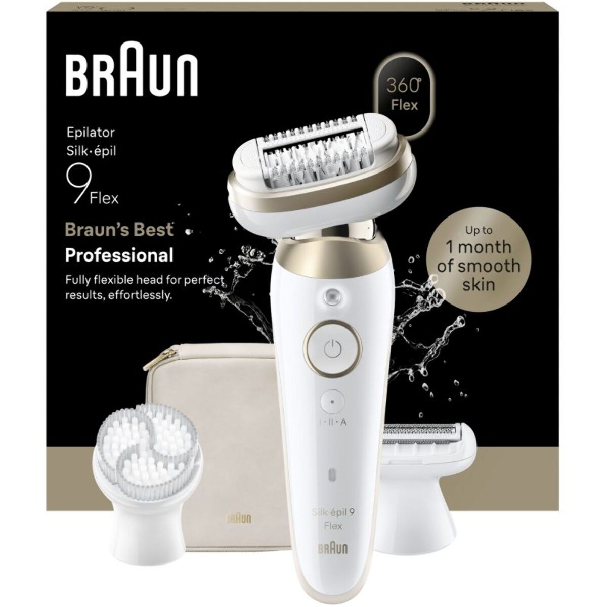 Epilateur électrique BRAUN Silk-épil SES 9-060 3D Flex