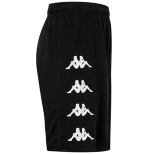 Pantaloni Corti Kappa Uomo Kappa4Football Durchet Nero