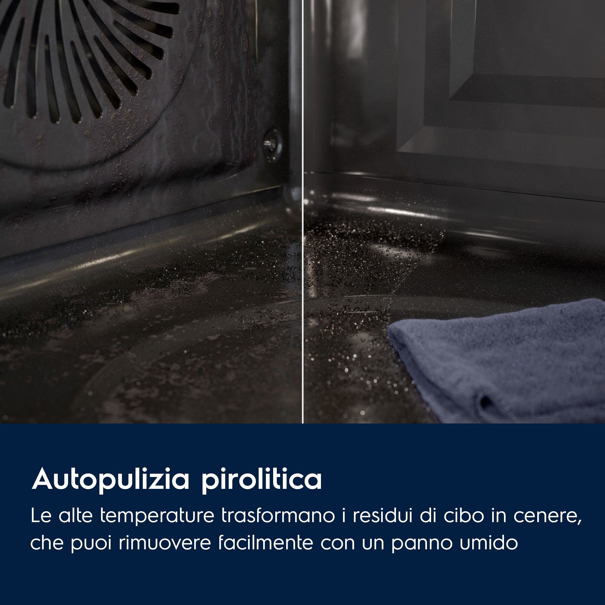 Electrolux Forno Multifunzione SurroundCook® 500 con pulizia pirolitica EOF6P46X