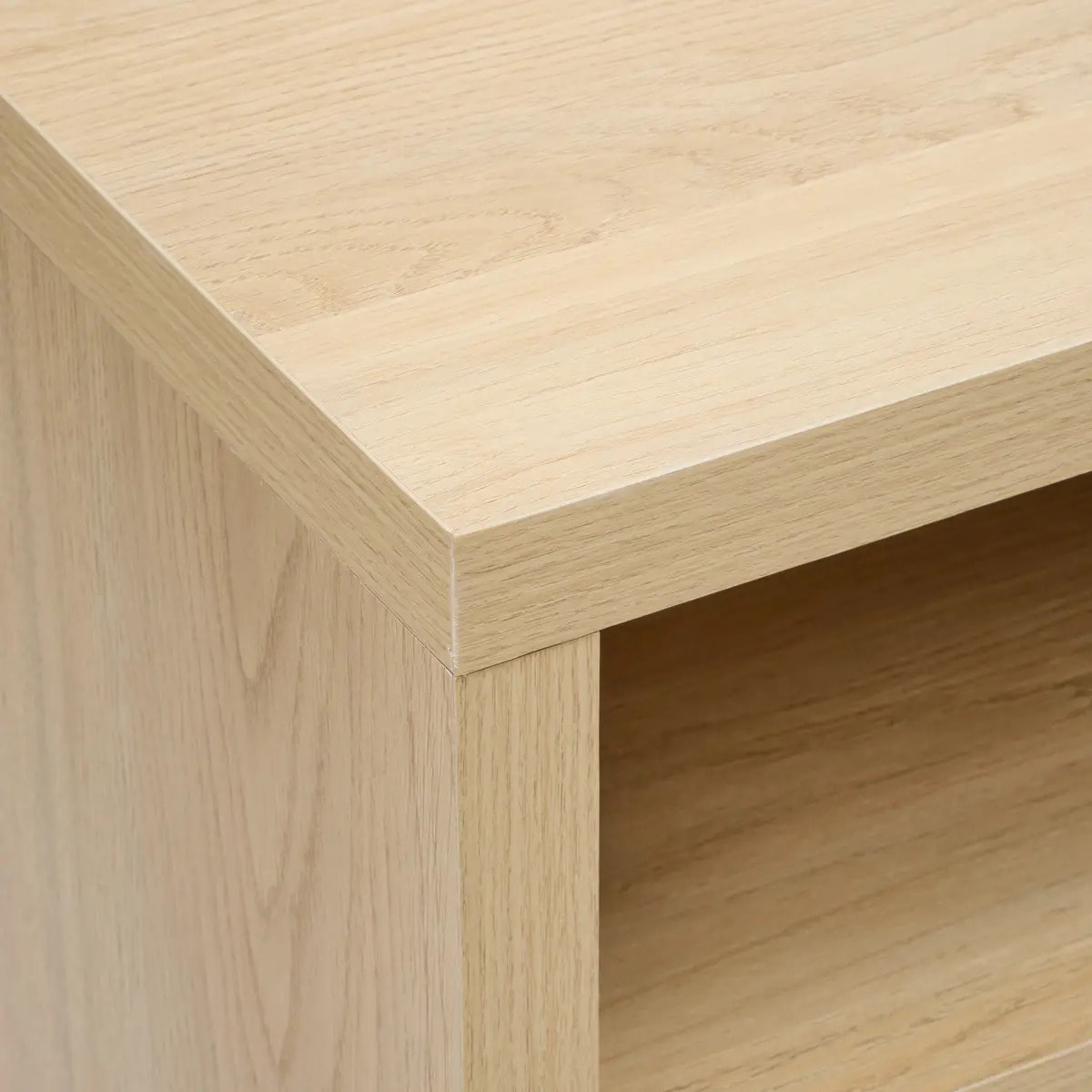 Buffet Alvo rectangulaire 39,5x120,5cm 2 portes beige