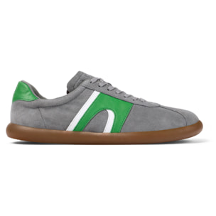 Zapatillas - CAMPER Pelotas Soller - Gris - Cuero Nubuck
