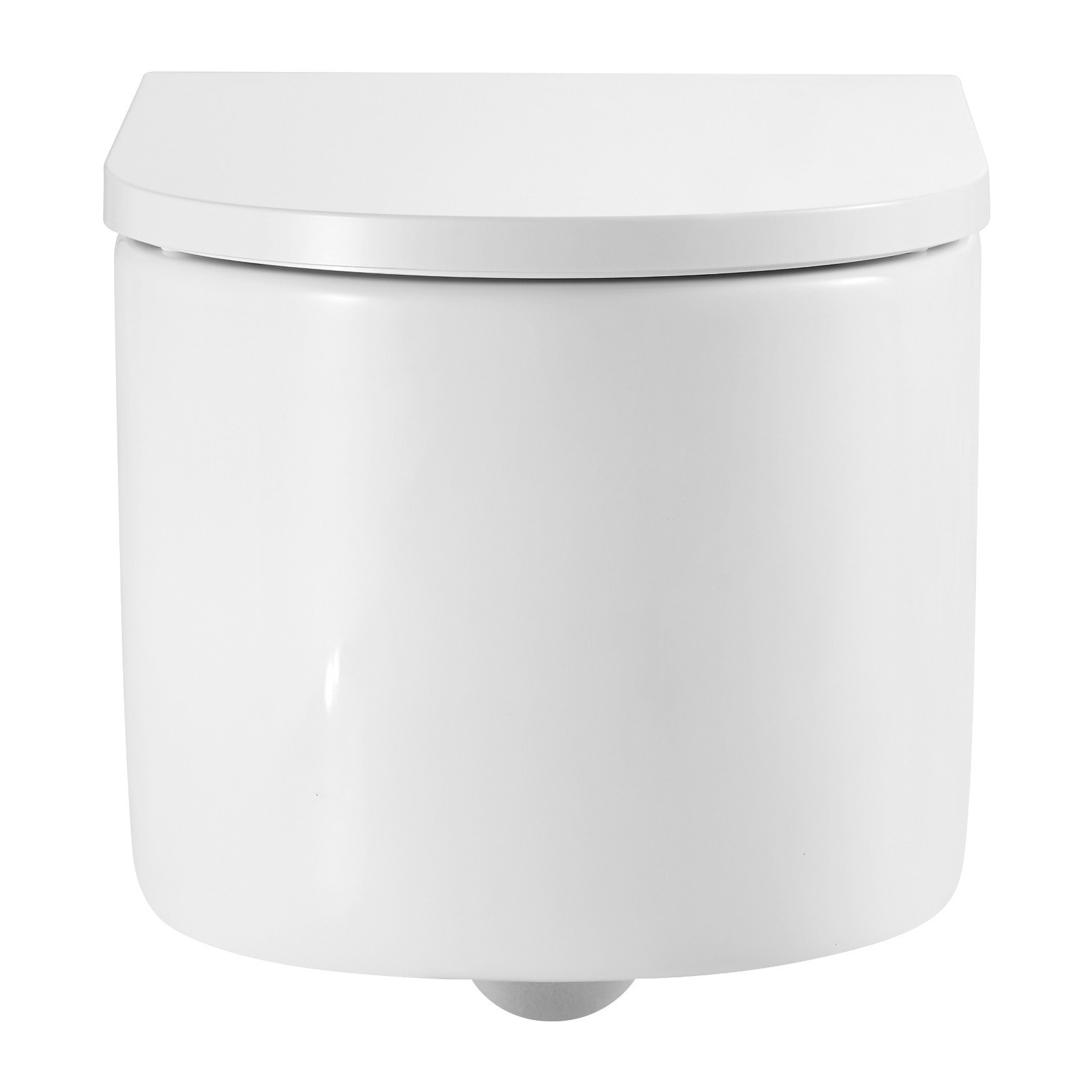 Pack WC Bâti-support Duofix + WC sans bride SAT Delano + Abattant softclose + Plaque Blanche