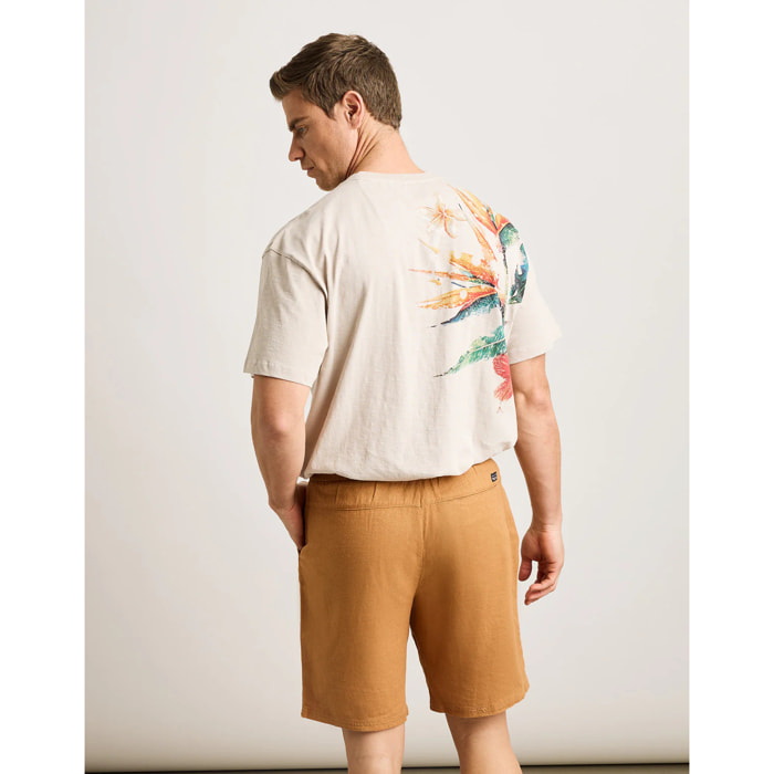 Camiseta Manga Corta Off White - Narama