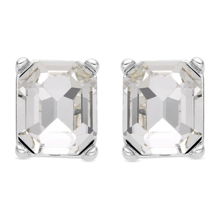 Pendientes con Circonita Brillante acabado plata