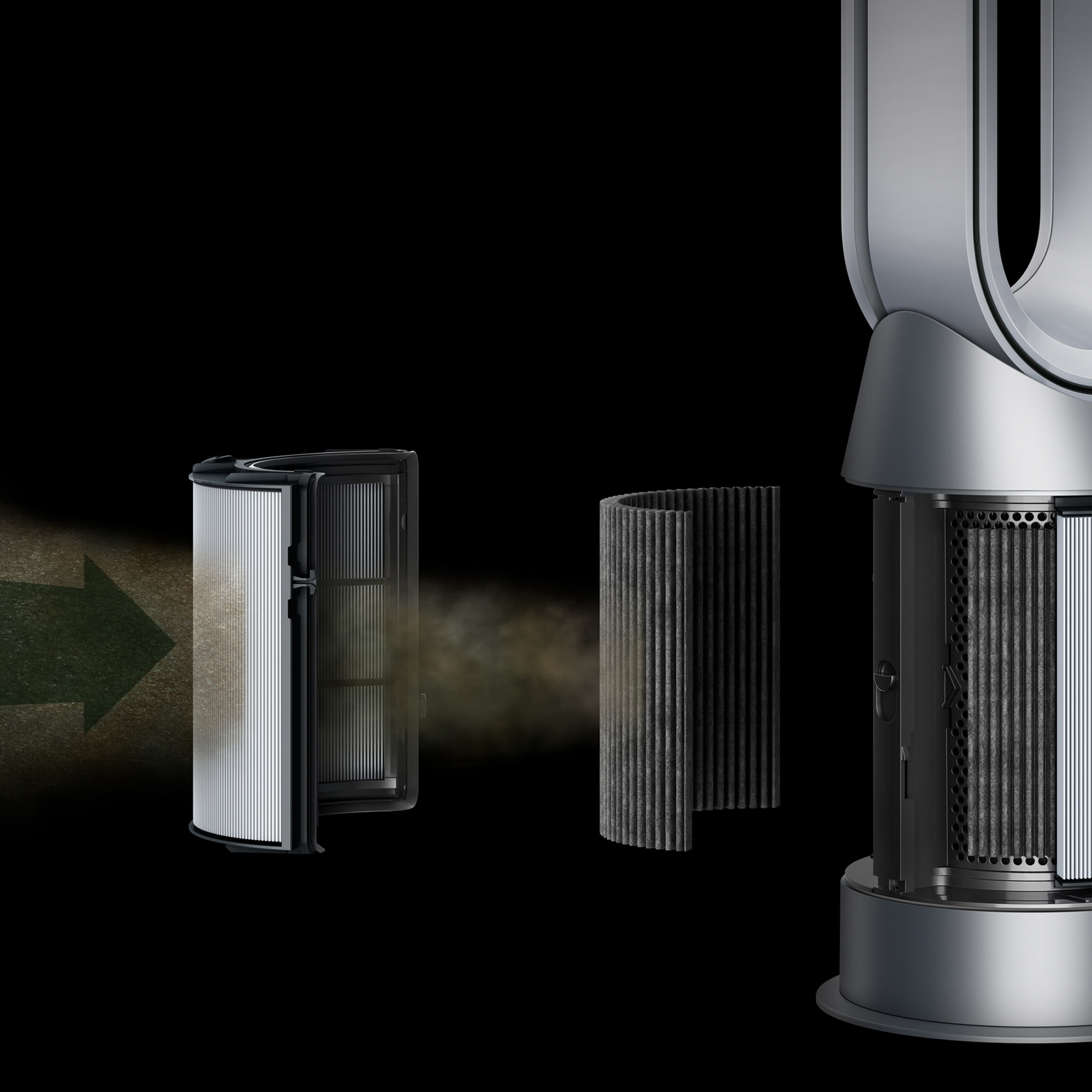 Ventilateur Dyson Purifier Hot+Cool AutoReact™ (HP7A) - Reconditionné