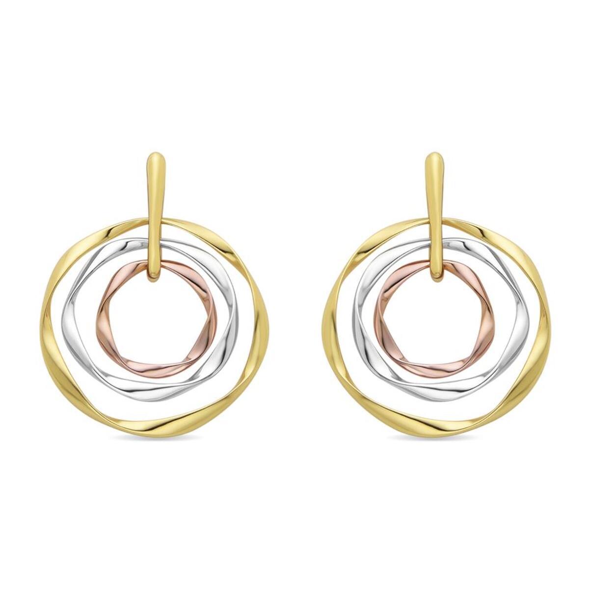 Pendientes Lux by Lux acabados oro 18k
