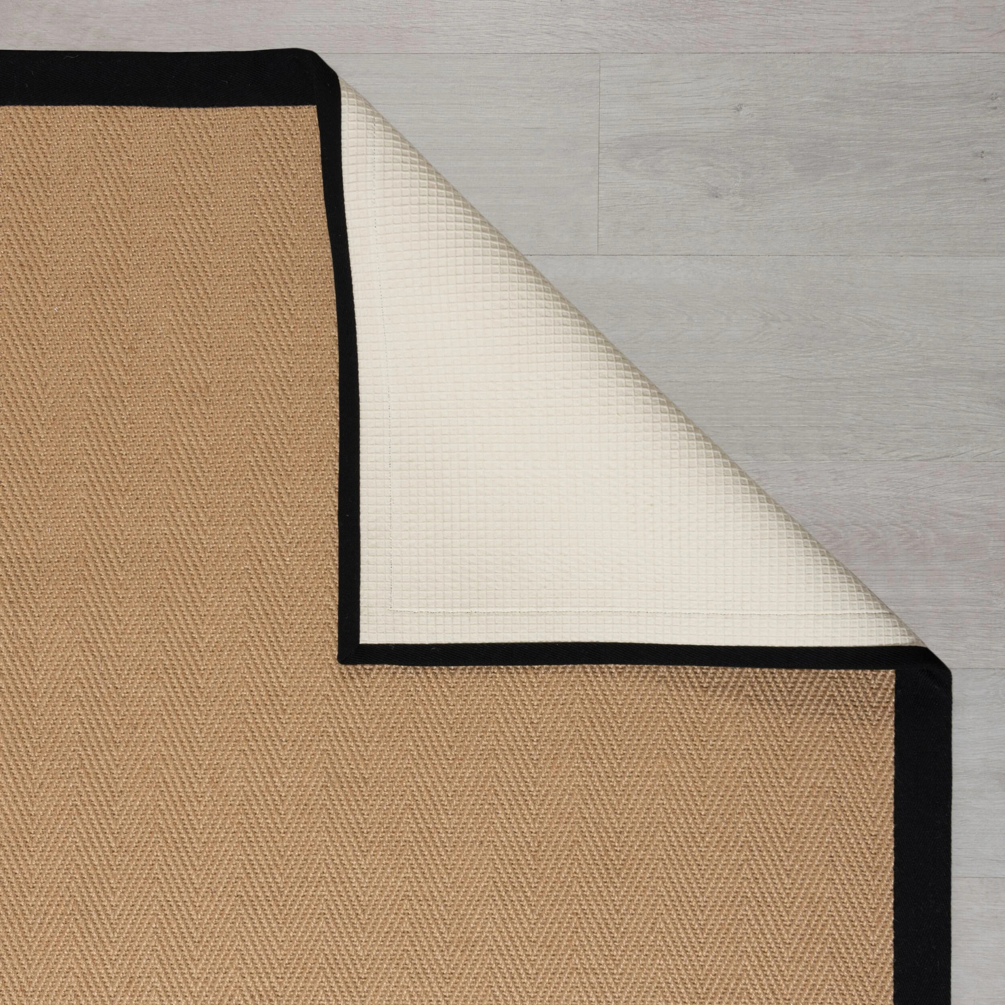 Tapis antiderapant en jute KIRA