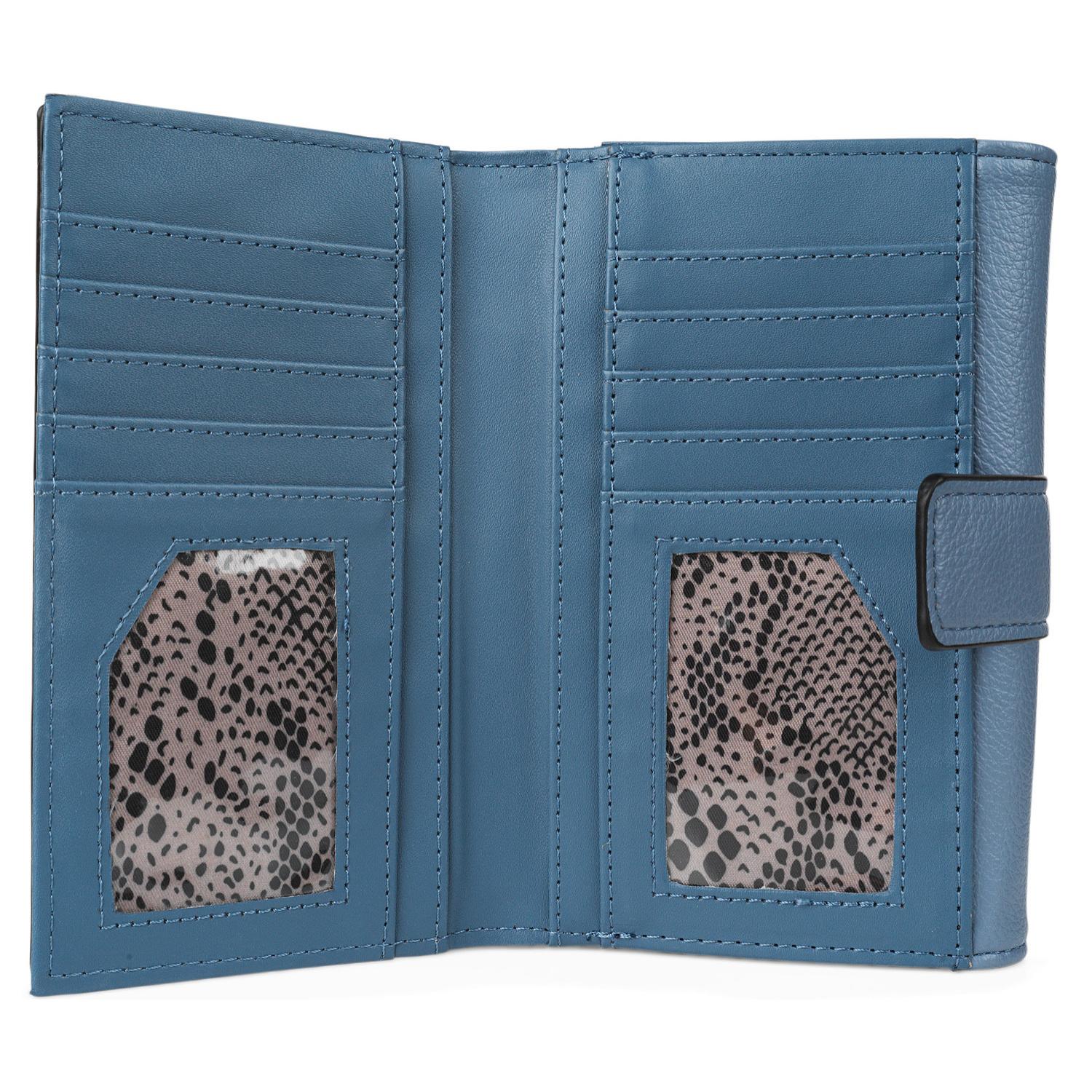 Cartera Mujer Sint Cimarron Albany Azul Tejano