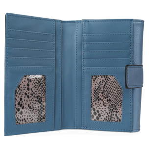 Cartera Mujer Sint Cimarron Albany Azul Tejano