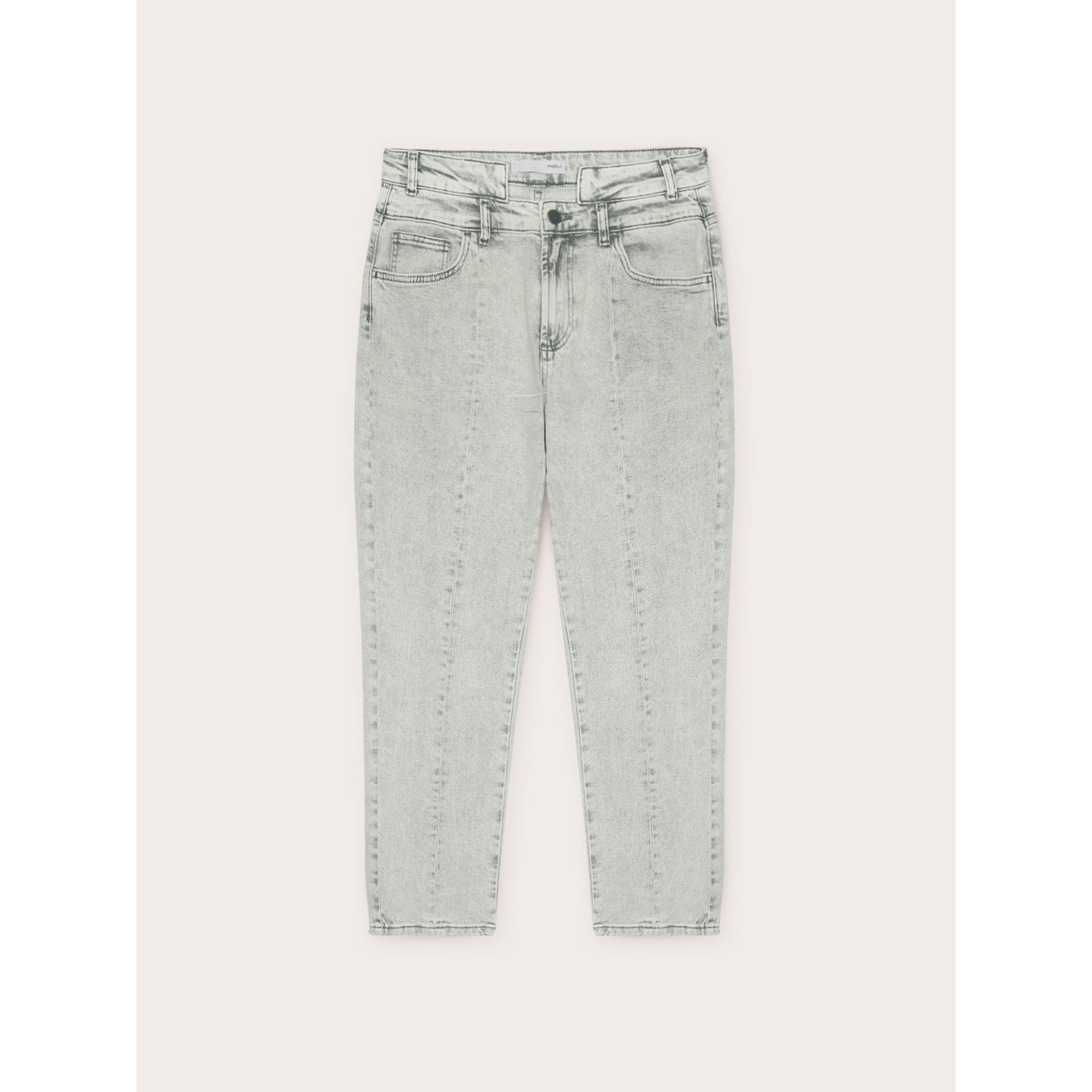 Motivi - Jeans straight cintura sagomata - Grigio