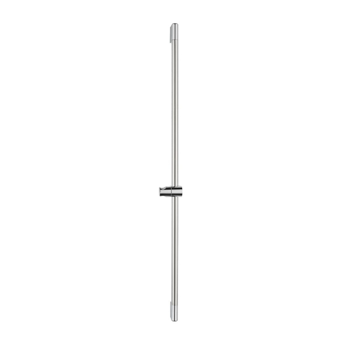 Ensemble de douche 3 fonctions aux lignes arrondies - chrome brillant - garantie 5 ans - 80 cm - chrome