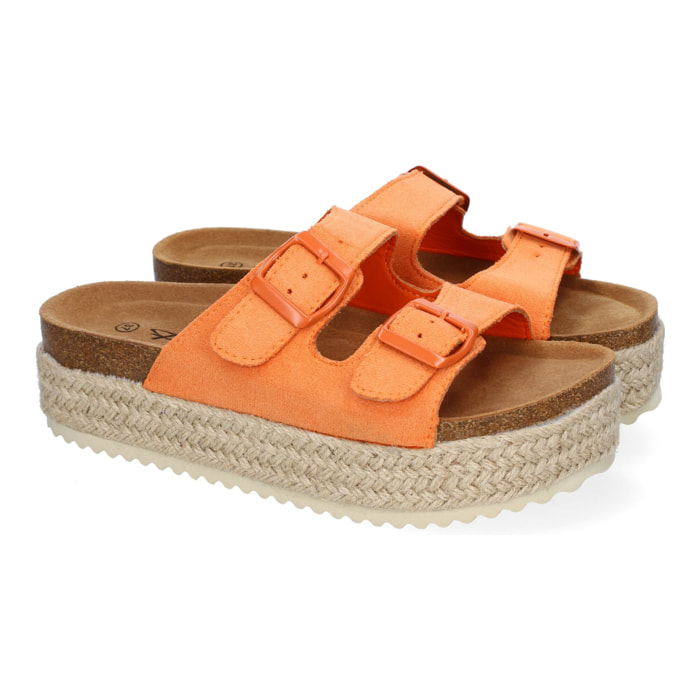 Sandalia de Plataforma para Mujer, Cómodas y Elegantes, Forradas de Yute