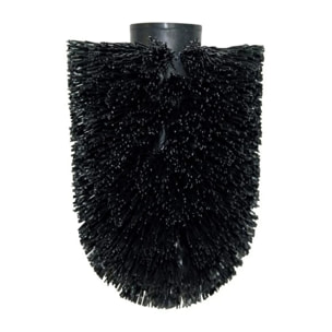 Tête de brosse wc de rechange 72cm Noir Spirella