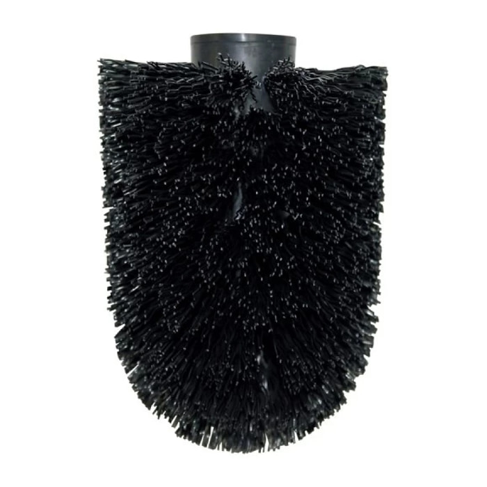 Tête de brosse wc de rechange 72cm Noir Spirella