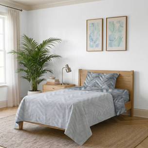 COMPLETO LETTO PIAZZA E MEZZA KARMA - 100% Microfibra