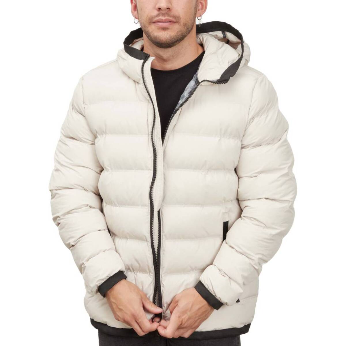 Chaquetas Hombre de la marca GEOX  modelo SPHERICA HOOD JKT White