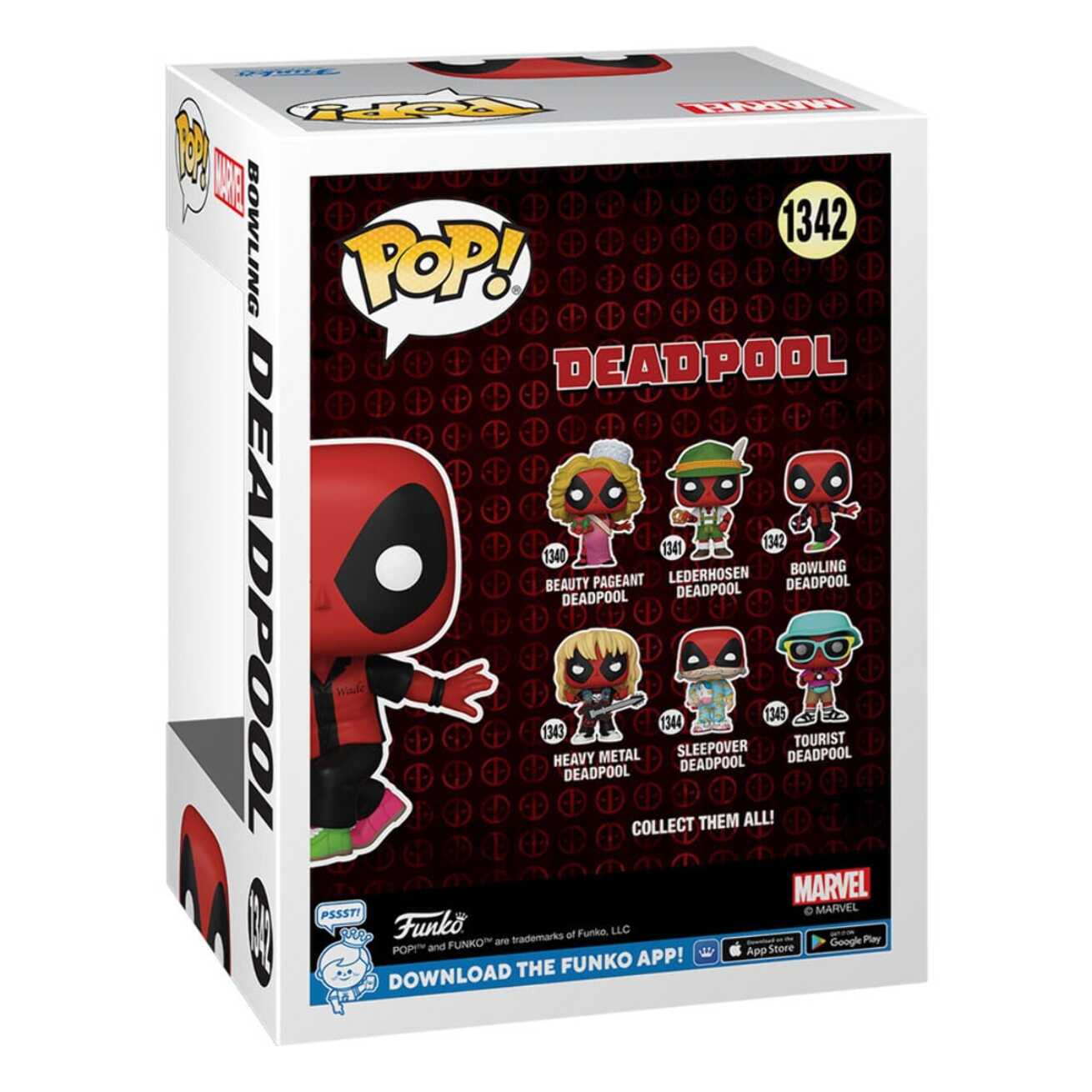 Deadpool Parodia Pop! Vinile Figura Bowling 9 Cm Funko