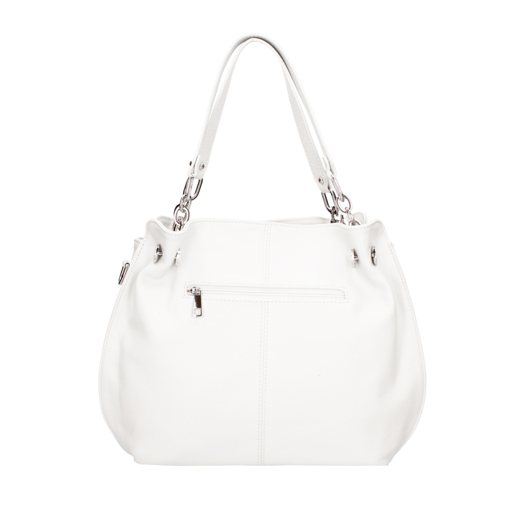 Borsa a mano da donna Made in Italy - Modello Ereba - 100% pelle - 38.0 x 30.0 x 12.0 cm