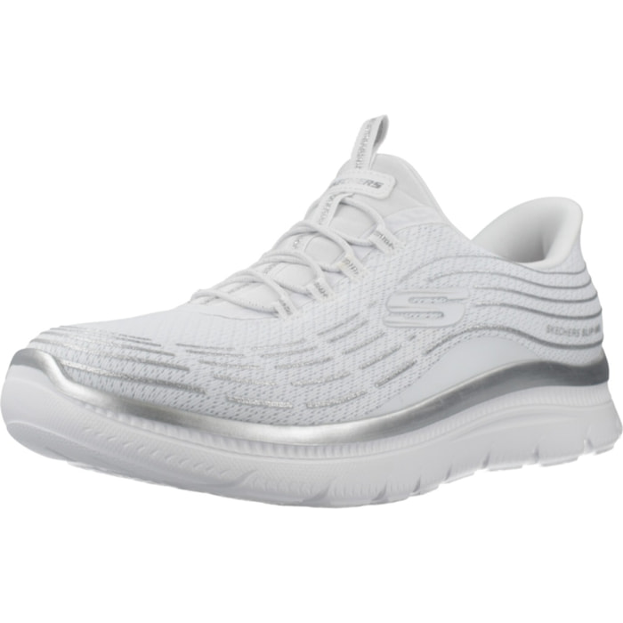 Sneakers De  Mujer Plus Soft Luster Blanco