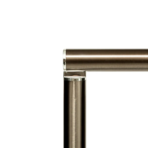 Dérouleur avec réserve papier toilette "Côme" effet travertin