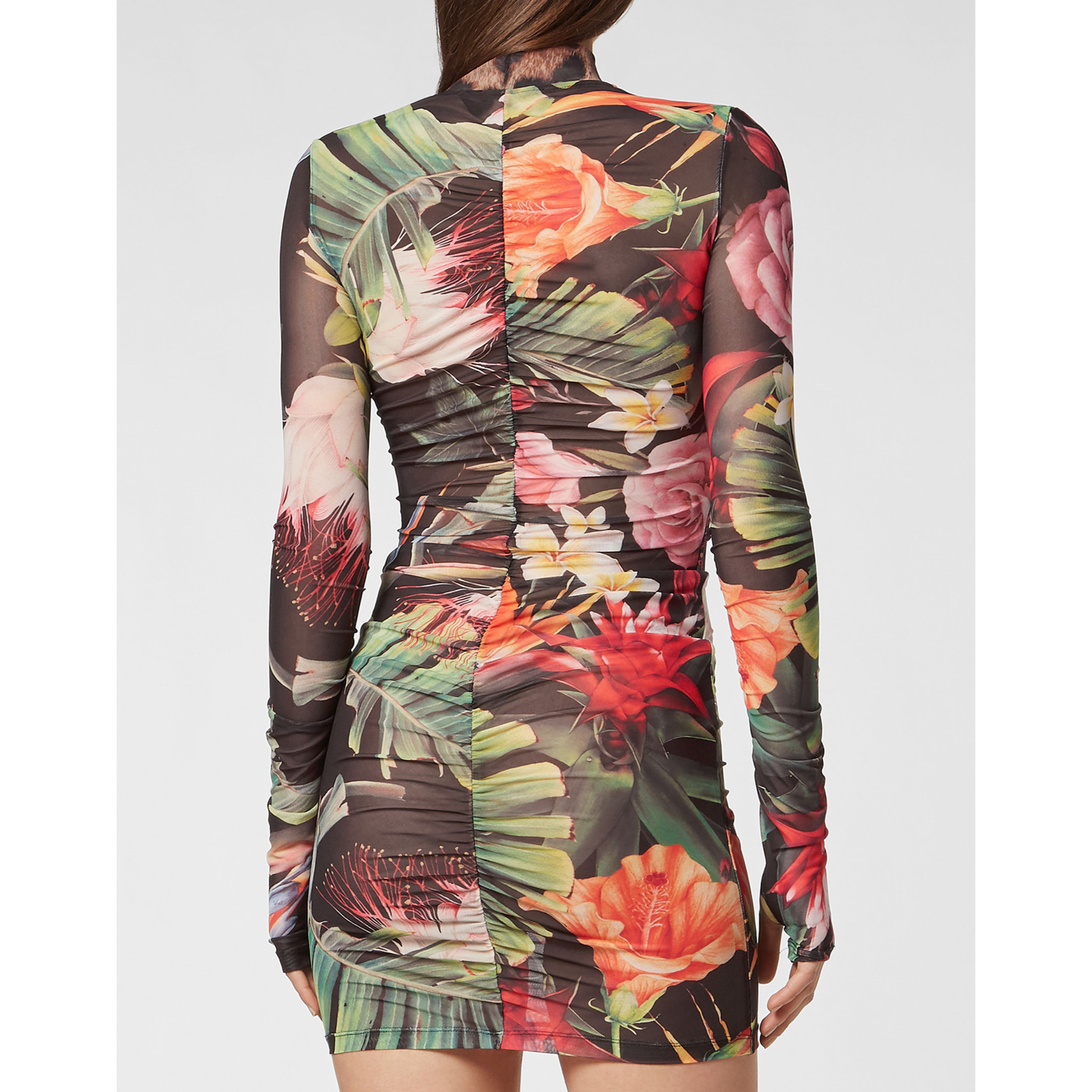 PHILIPP PLEIN Vestido corto FLOWERS