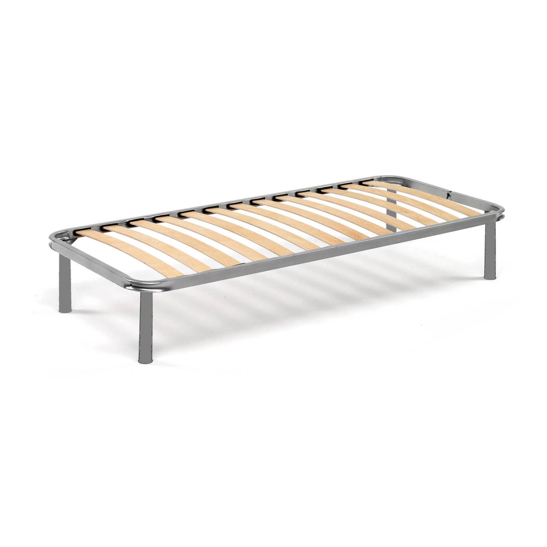 Rete letto singolo Amammata, Rete ortopedica in multistrato di betulla a 13 doghe, 100% Made in Italy, Cm 90x180h 34